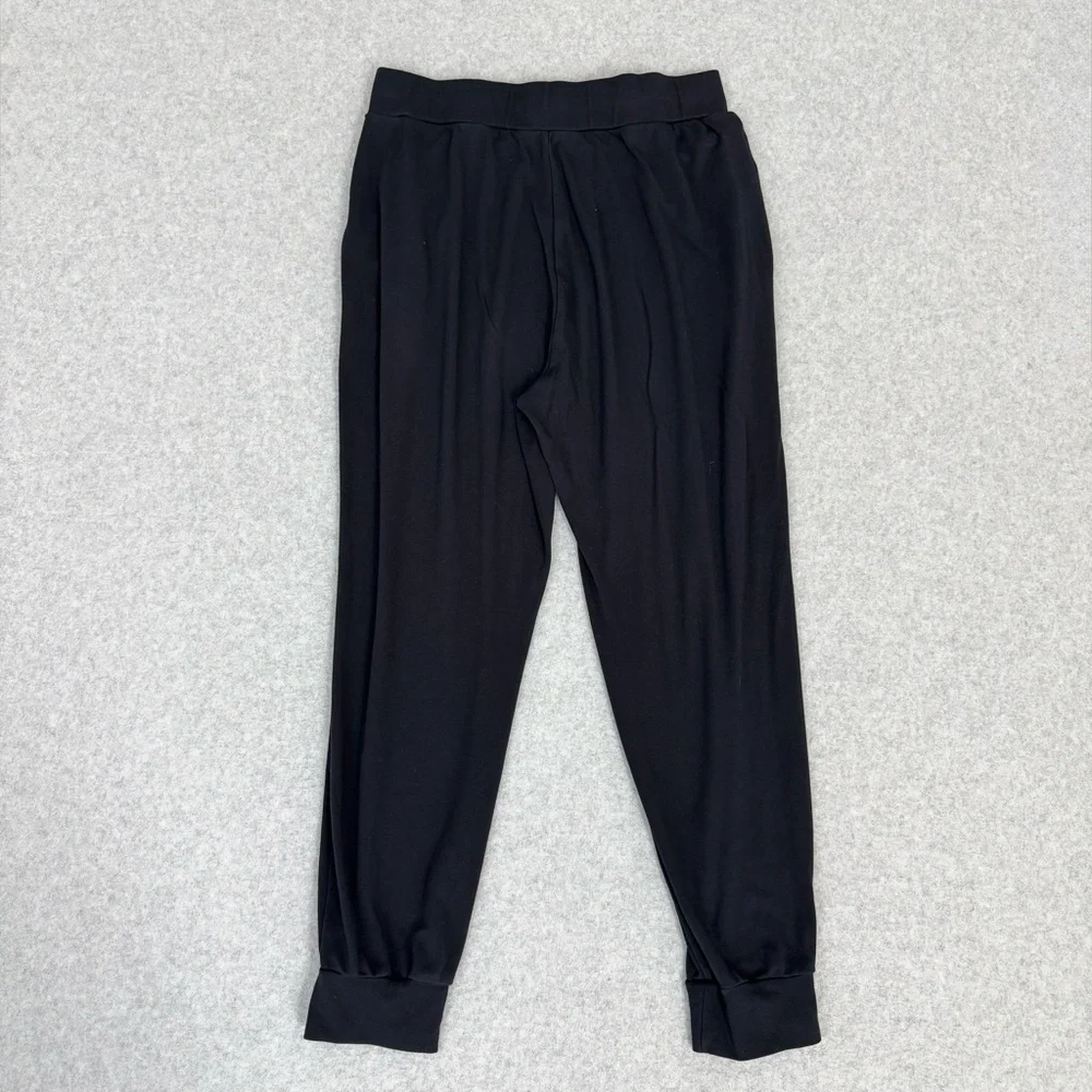 Cozy Earth Womens Bamboo Jogger Pants Black Size Medium Loungewear Comfy Stretch - Picture 6 of 16